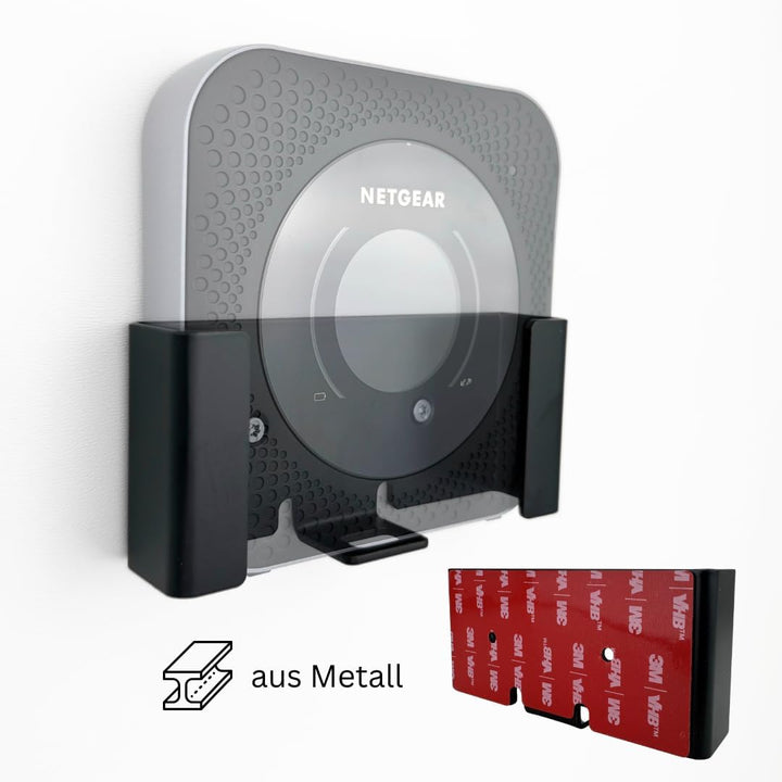 Router Halter aus Metall, passend für Netgear Nighthawk M1 M2 M5 M6 MR1100 MR5200 – Wandmontage, zum