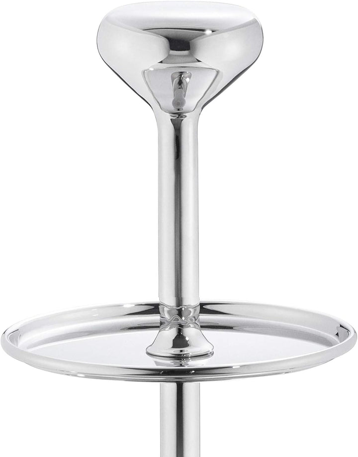 Georg Jensen GJ 170612 Etagere, Edelstahl, stainless steel, 26,4 x 26,4 x 35,2 cm