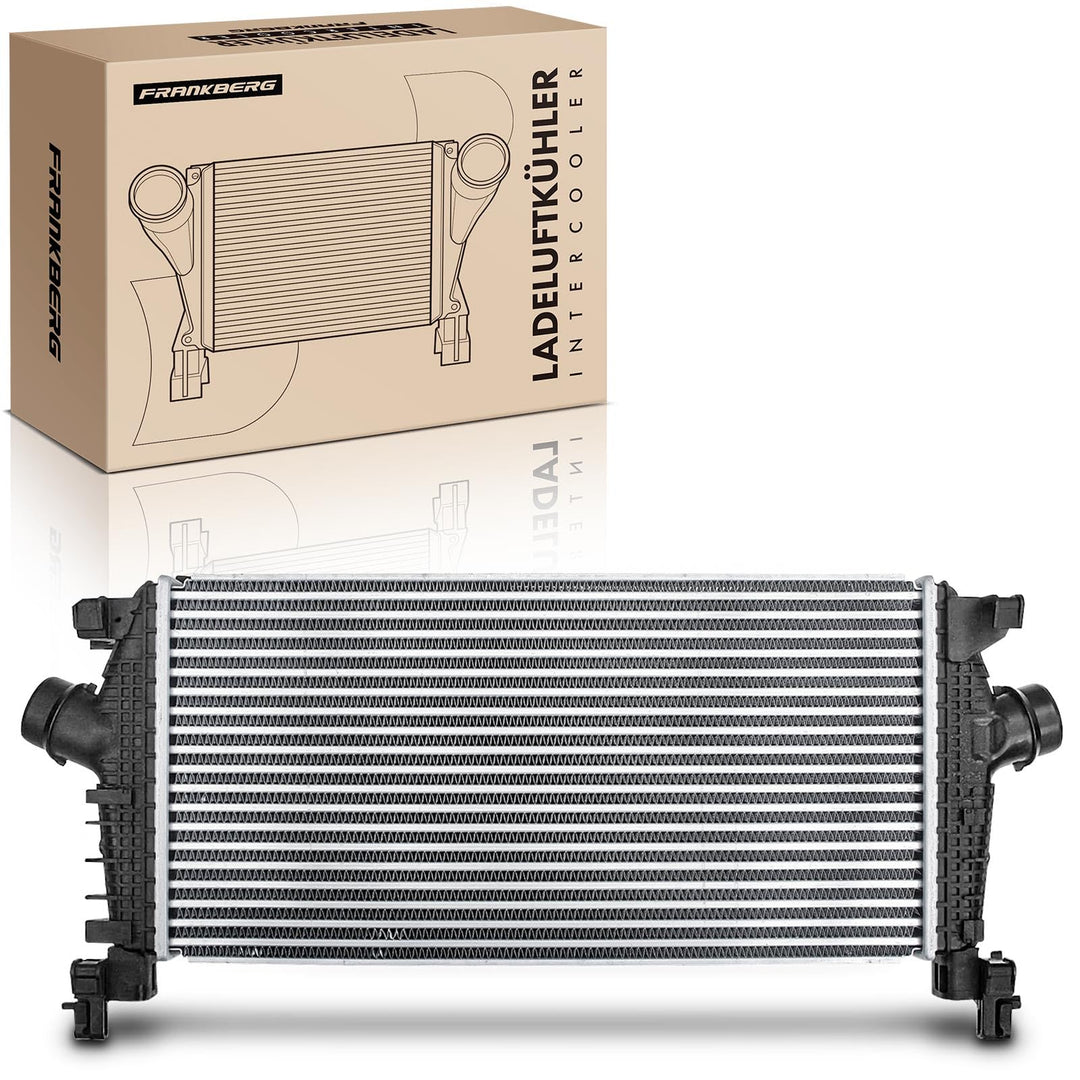 Frankberg Ladeluftkühler Turbokühler Kompatibel mit Astra J 2009-2015 Cascada 2013-2018 Astra MK VI