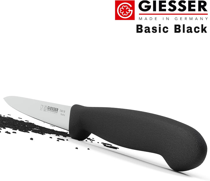 Giesser seit 1776 - Made in Germany - Filiermesser schwarz, Basic Black, Klinge 18 cm, rutschfest, F