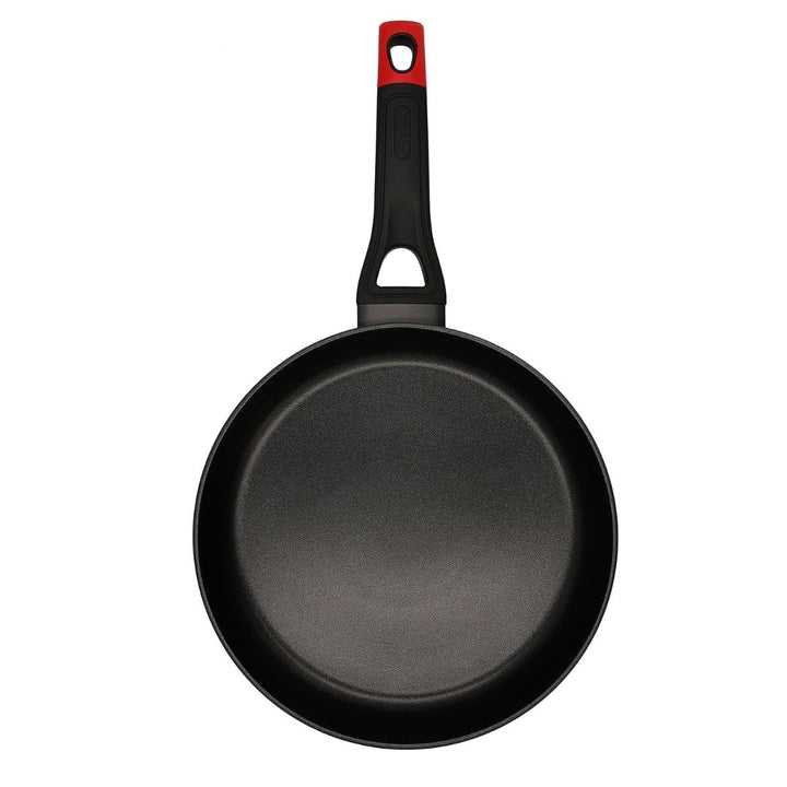 Pyrex OPTIMA + Pfanne aus geschmiedetem Aluminium, 28 cm 28cm Schwarz, 28cm Schwarz