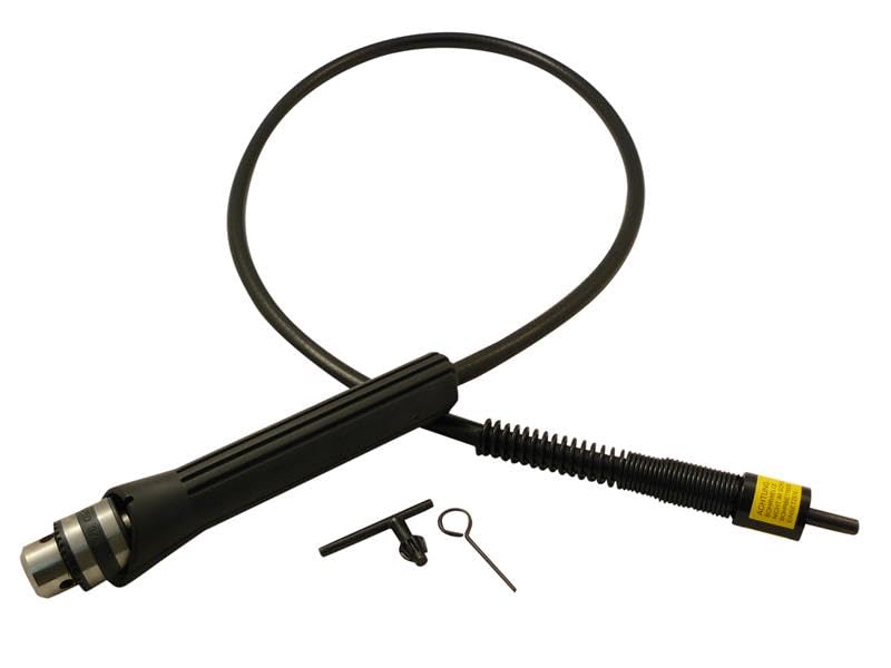 Flexible Welle Bohrwelle für Bohrmaschinenwelle Akkuschrauber Bohrmaschine Flexwelle mit Bohrfutter
