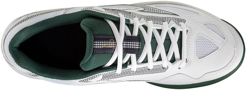 Mizuno Unisex Break Shot 4 Cc Tennisschuh 35.5 EU White Pineneedle Papyrus, 35.5 EU White Pineneedle