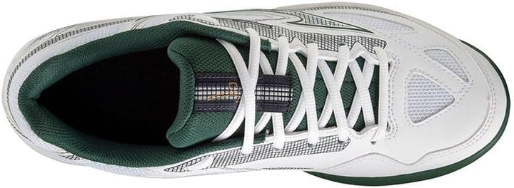Mizuno Unisex Break Shot 4 CcTennisschuh 36 EU White Pineneedle Papyrus, 36 EU White Pineneedle Papy