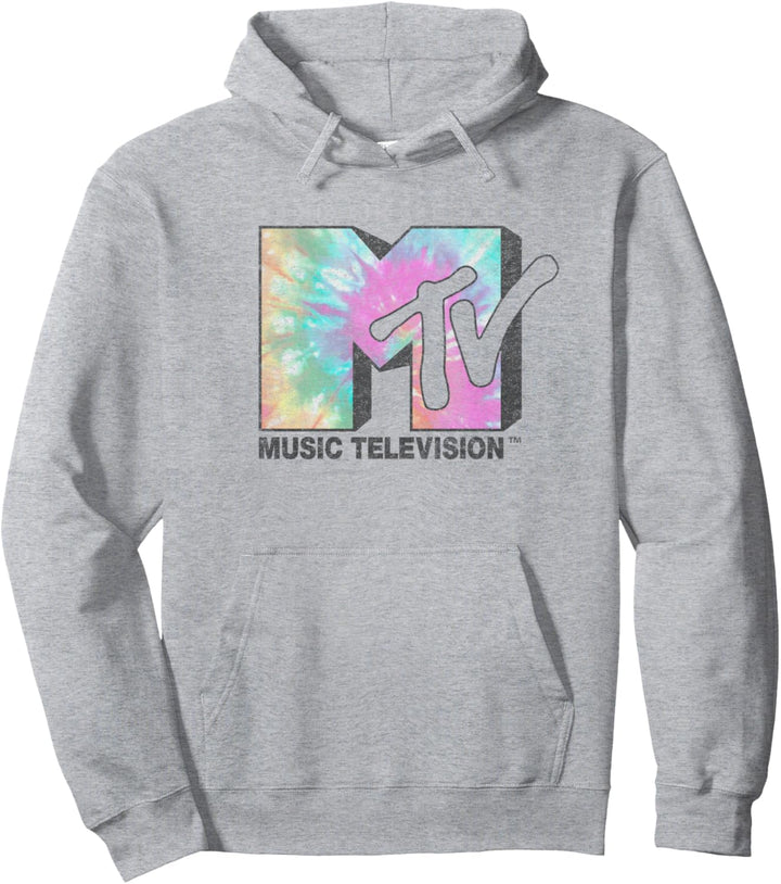 MTV Tie Dye Logo 2 Pullover Hoodie
