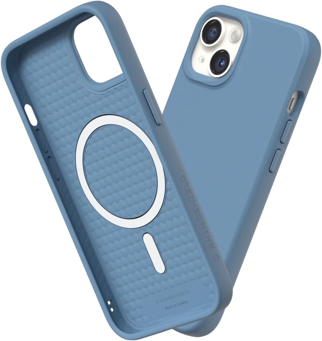 RhinoShield Case kompatibel mit [iPhone 13/14] | SolidSuit - MagSafe-kompatibel -Stossdämpfende & sc