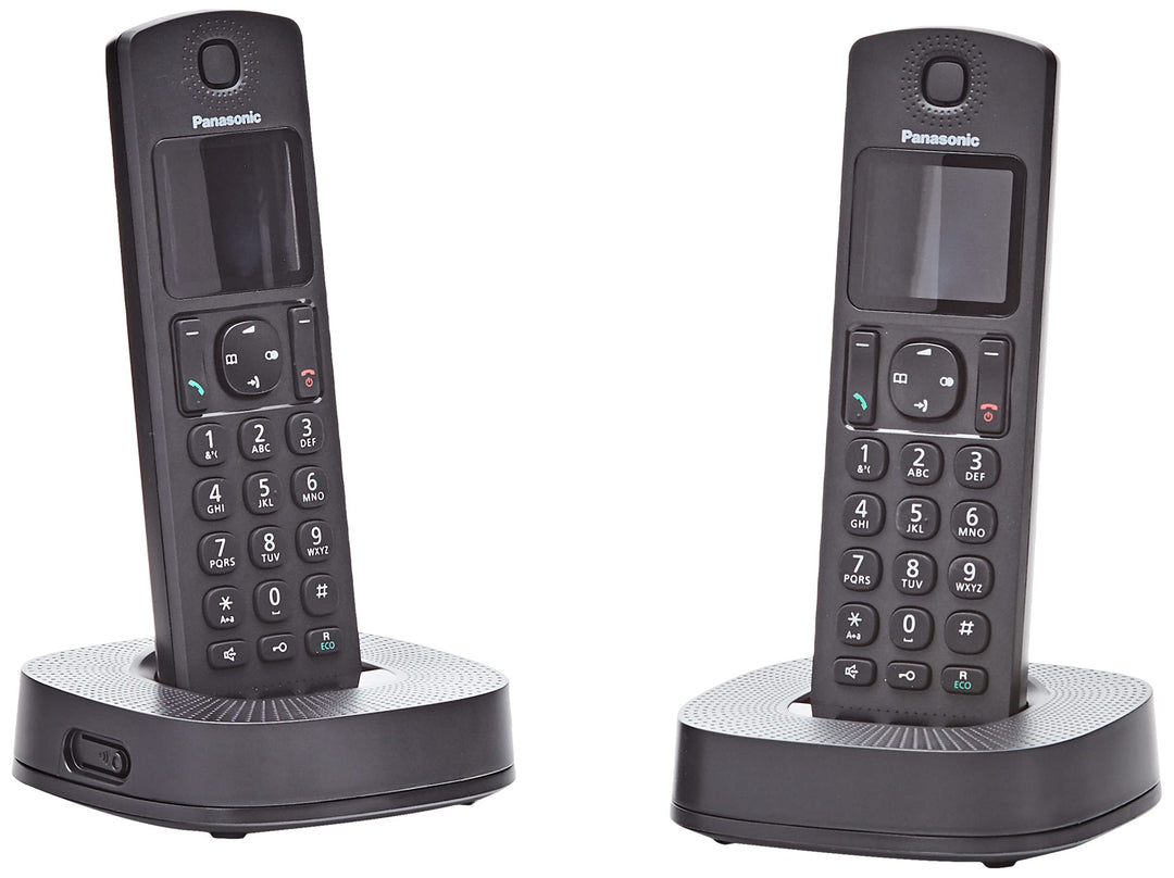 Telefono Panasonic KXTGC312SPB DUO (1 tel + 1 sup 2 Stück, 2 Stück