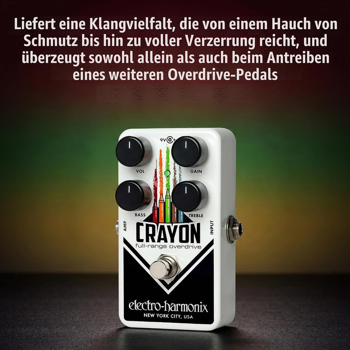 Electro Harmonix Crayon-69 Full Range OD Mehrfarbig, Mehrfarbig