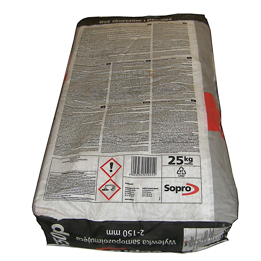 Sopro FS 15® plus 550 - selbstnivellierende, pumpfähige, schnell erhärtende Universalspachtelmasse |