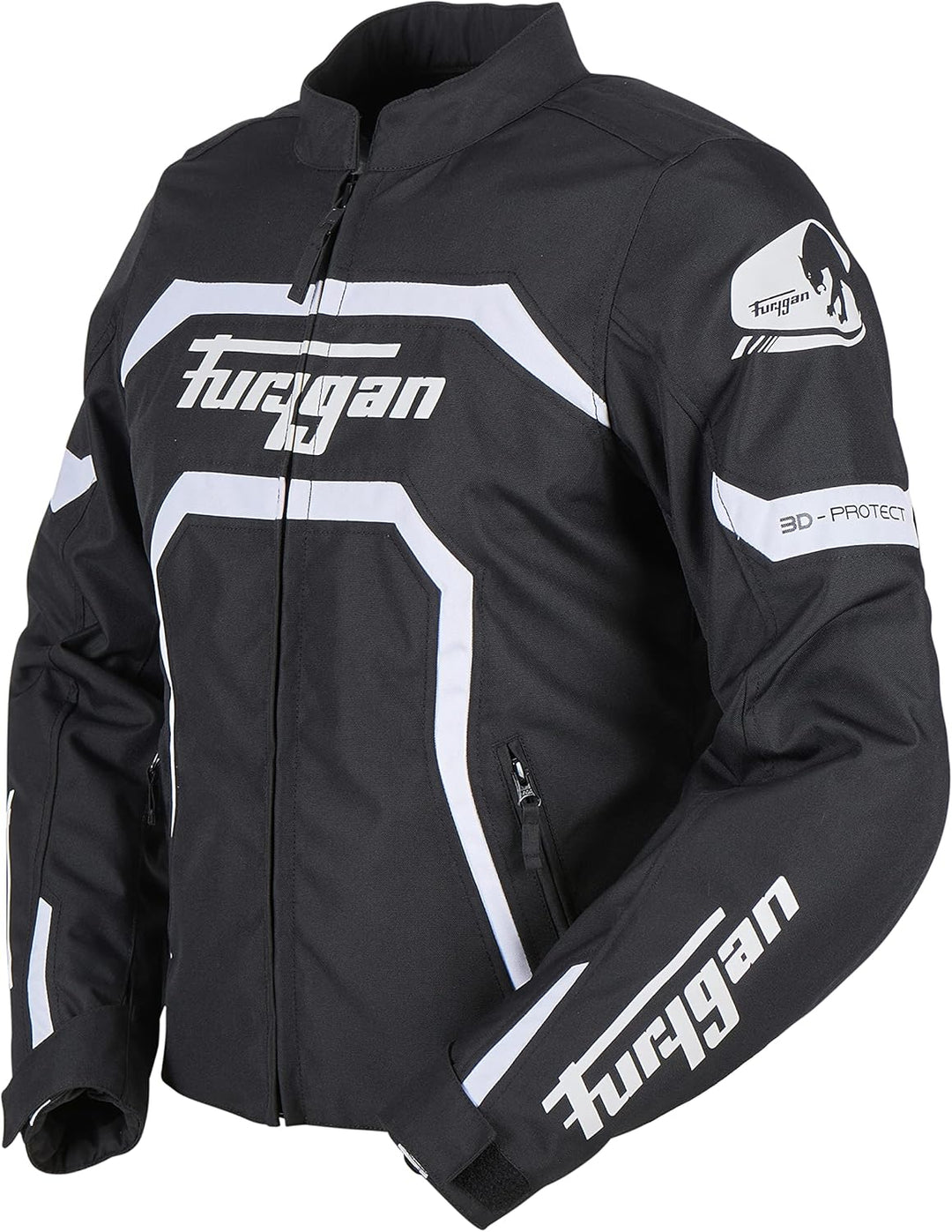 Furygan Damen Mystic Evo JACKEN UND MÄNTEL S Schwarz-Weiss, S Schwarz-Weiss
