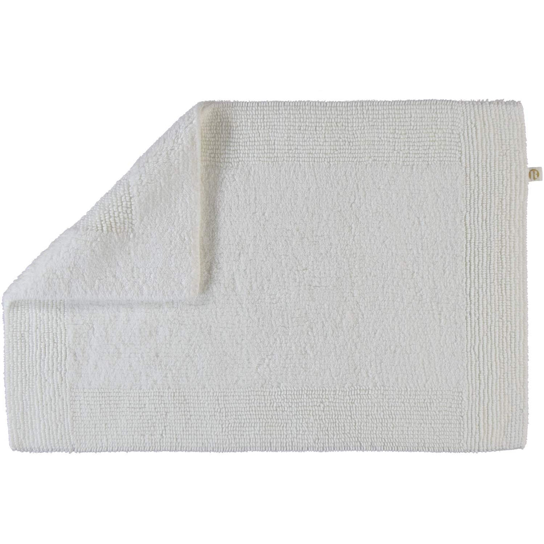 RHOMTUFT 4515316078 Badteppich mit Aussparung Prestige 60 x 60 cm, Aqua 45 x 60 cm Badteppich 01 Wei