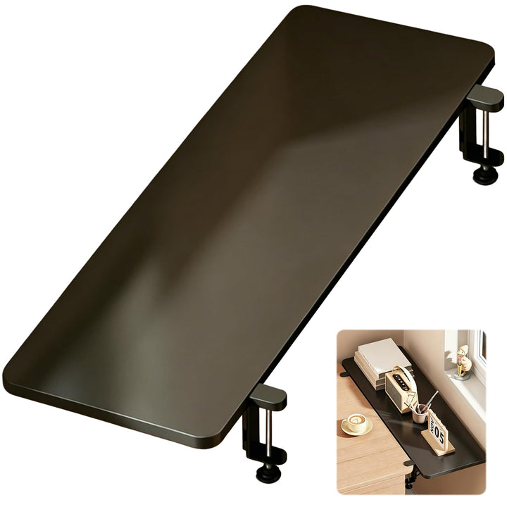 Ergonomischer Schreibtisch Verlängerung, 70*25cm Tischverlängerung 90° Faltbare Handgelenkstütze Sch