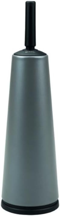 Brabantia Toilettenbürstengarnitur Classic - Platinum Platinum Toilettenbürste und Halter, Platinum