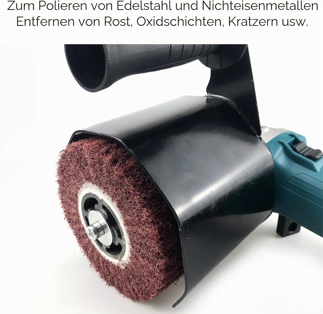 Polierpoliermaschine, Handgehaltene Metallpoliermaschine mit Polierscheibe, Elektrischer Schleifer,