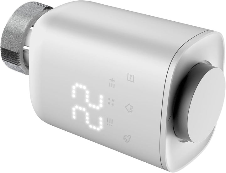 revolt Heizkörperthermostat: Programmierbares Heizkörper-Thermostat mit Bluetooth, App, LED-Display