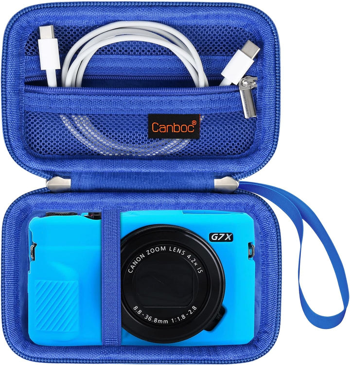 Canboc Tragetasche für Canon PowerShot G7 X Mark II/G7 X Mark III/G5 X Mark II.G7X Digitalkamera, Po