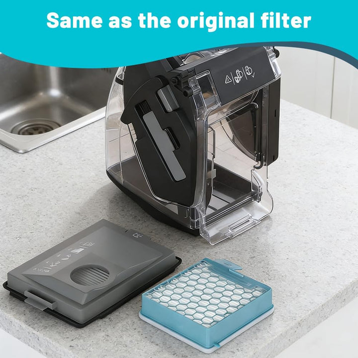 Filter Set kompatibel mit Miele Boost CX1 HEPA Filter & Feinstaubfilter, Ersatzfilter Set inkl. SF-H