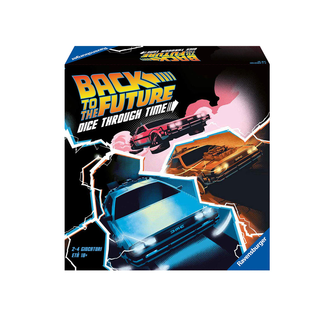 Ravensburger - Back to The Future Italienische Version - Strategisches Brettspiel, 2-4 Spieler, 10+