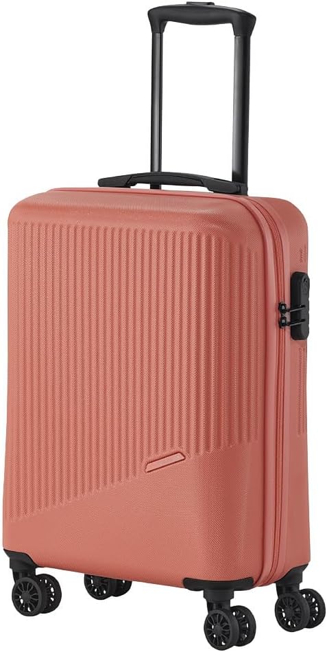 travelite 4-Rad Handgepäck Koffer klein 37 Liter, Gepäck Serie BALI: ABS Hartschalen Trolley erfüllt