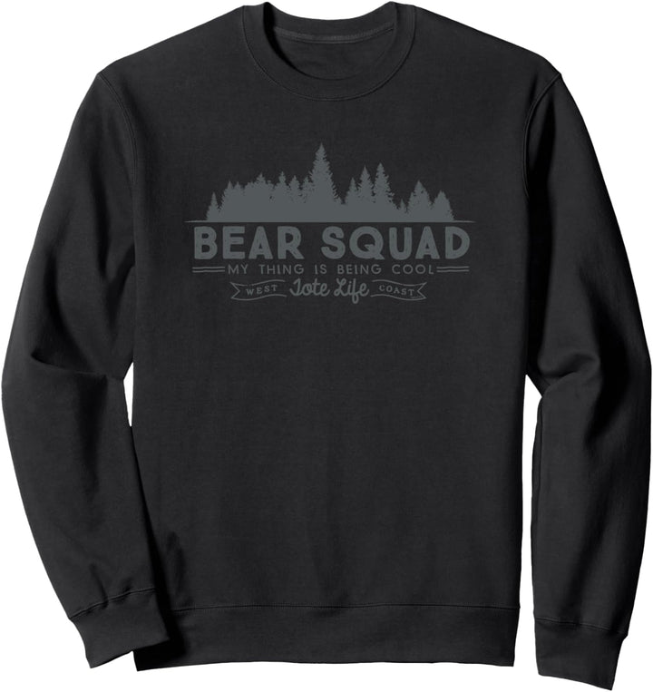 Cartoon Network We Are Bears Bear Squad Sweatshirt