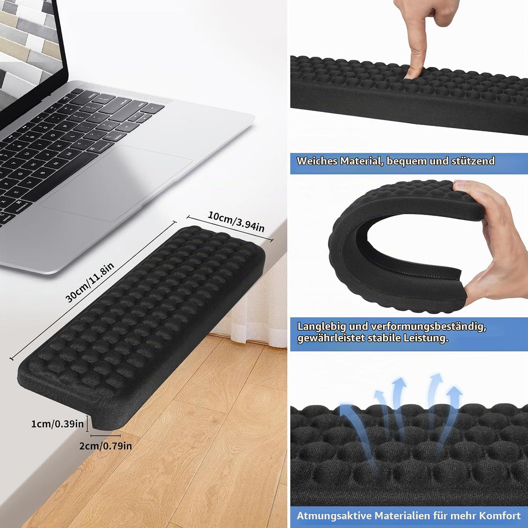 L-Förmige Handballenauflage und Ellenbogenauflage für Schreibtisch, 2 Stück Ergonomische Wrist Rest