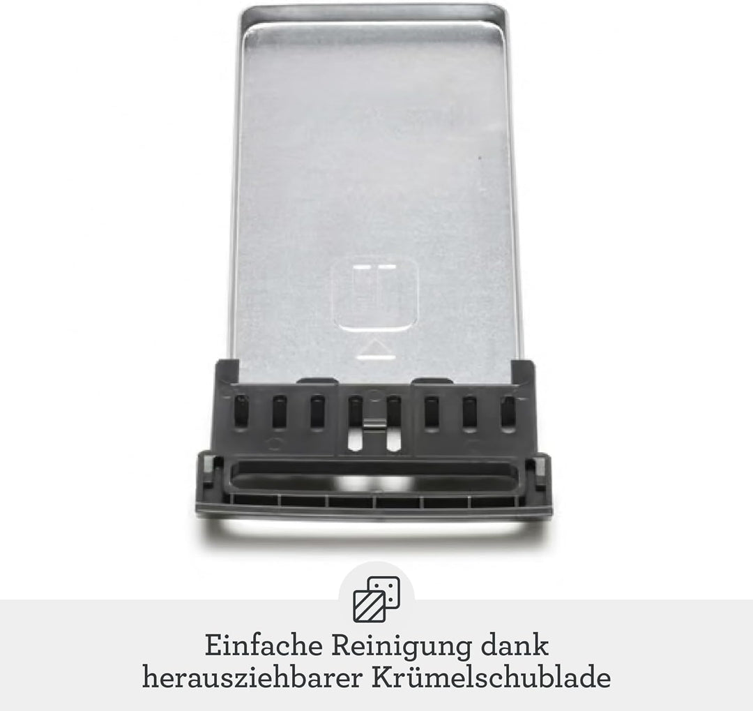 Sage - The 'A Bit More' Toaster 4 Slice, Gebürsteter Edelstahl 4 Schächte, 4 Schächte