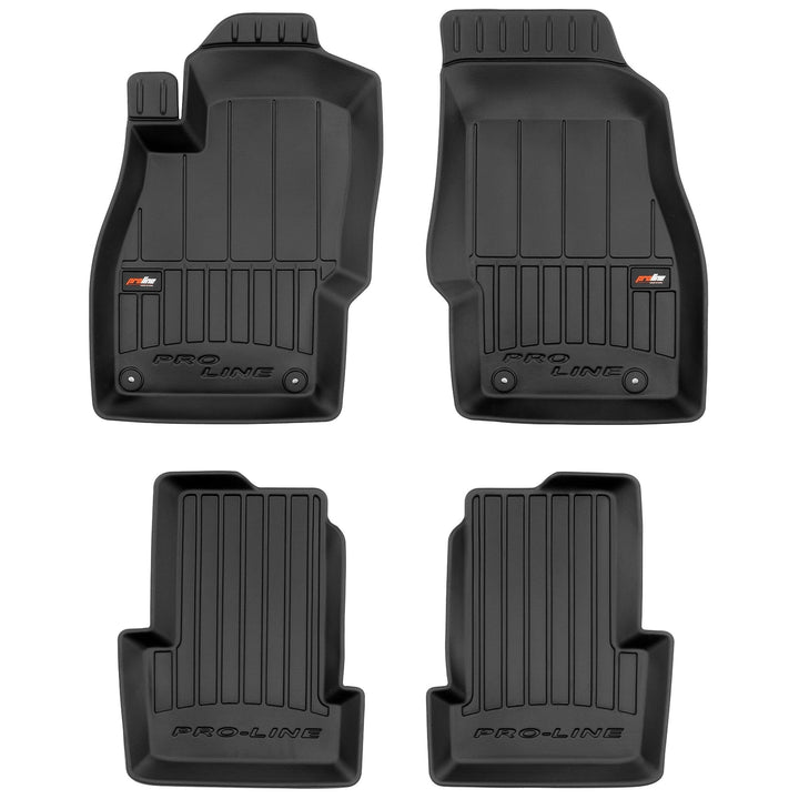 SMK Gummimatten Auto fussmatten Satz für Opel Corsa D 2006-2014 Erleben Sie einen neuen Standard des