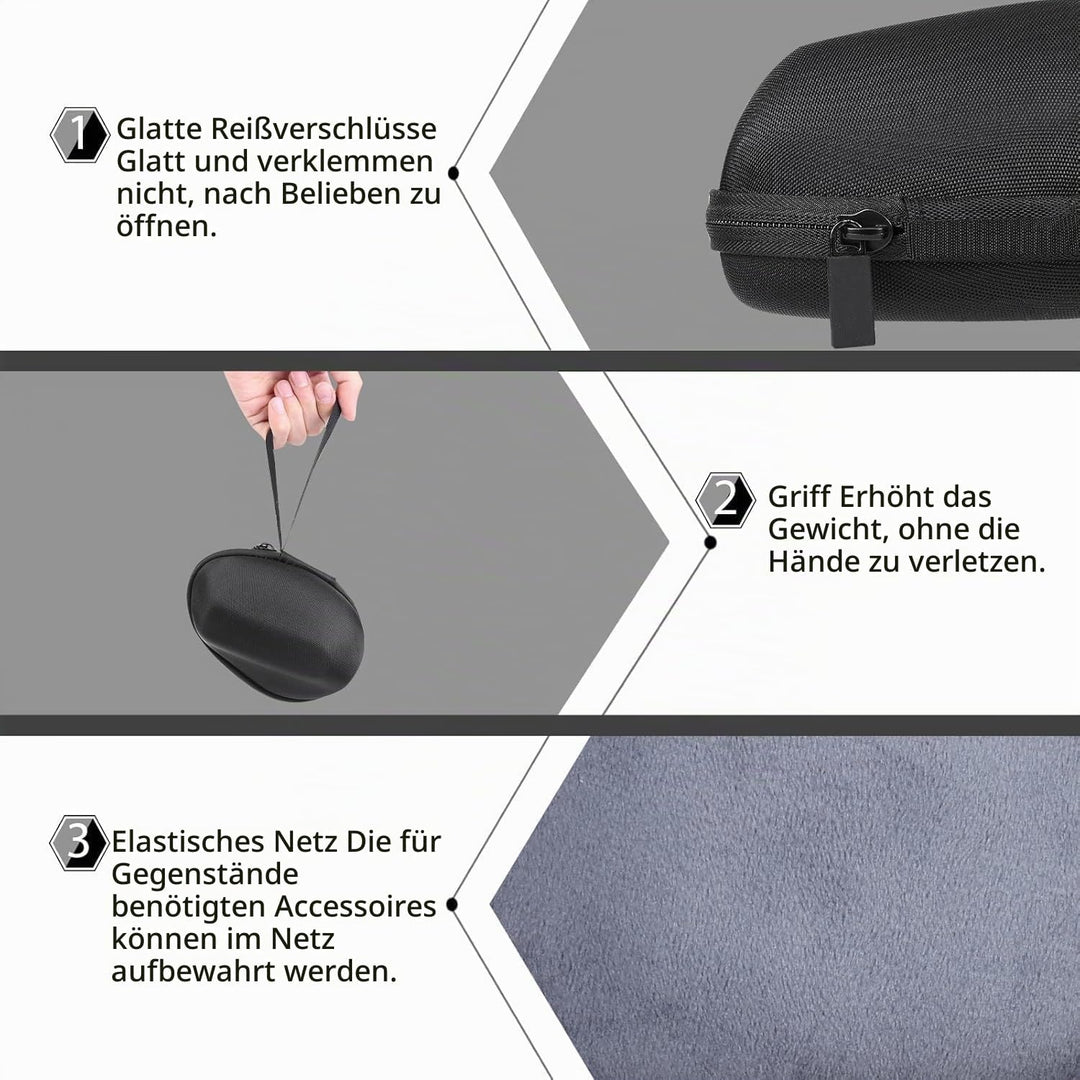 co2CREA Hart schutzhülle Etui Tasche für Logitech MX Vertical Ergonomische Maus Tasche für MX Vertic