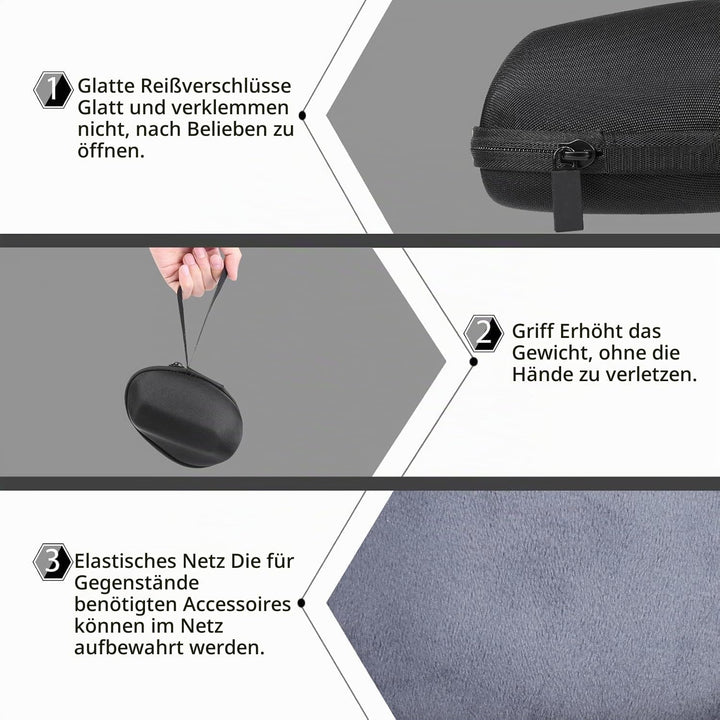 co2CREA Hart schutzhülle Etui Tasche für Logitech MX Vertical Ergonomische Maus Tasche für MX Vertic