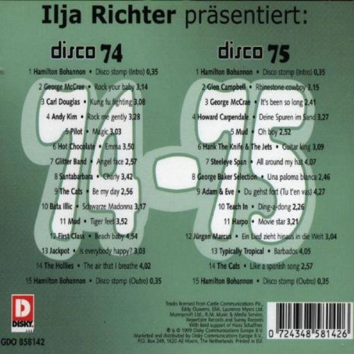 Ilja Richter Disco 74-75, Audio-CD