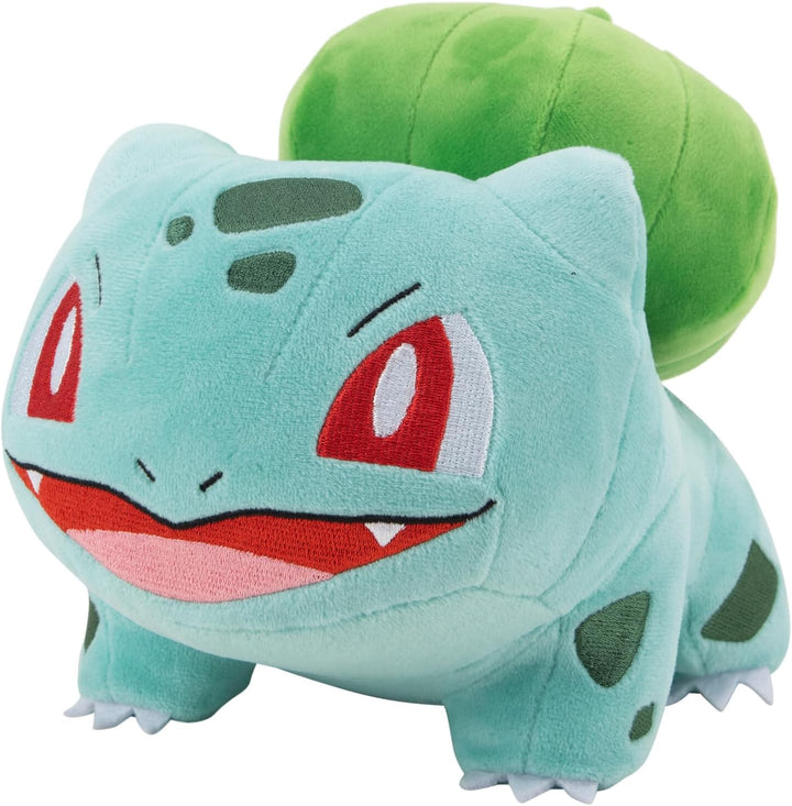 Pokémon PKW3083-20cm Plüsch - Bisasam, offizielles Plüsch Bulbasaur, Bulbasaur