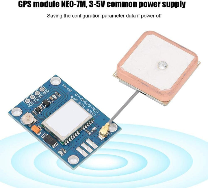 GPS-Modul, NEO-7M GPS-Platine Atellit-Positionierungsmodul Zubehör Bereitstellung einer GPS-Computer