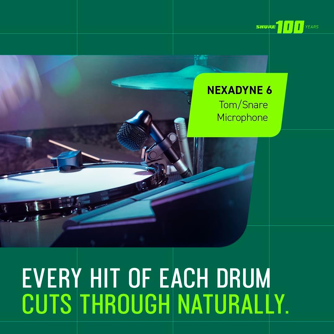 Shure Nexadyne 6 Tom/Snare Mikrofon
