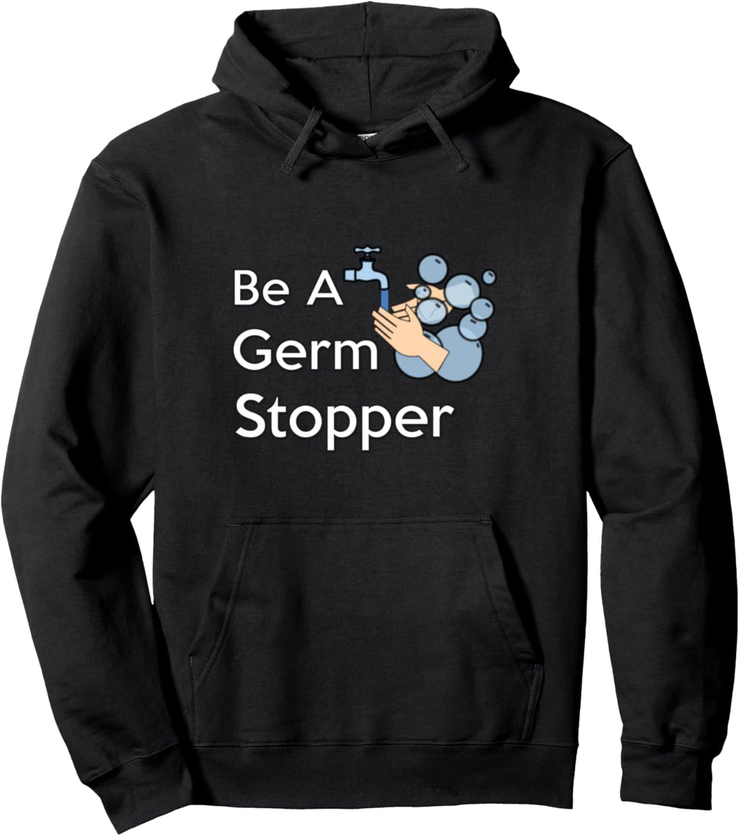 Be A Keimstopper – Hände und Seifenblasen Pullover Hoodie
