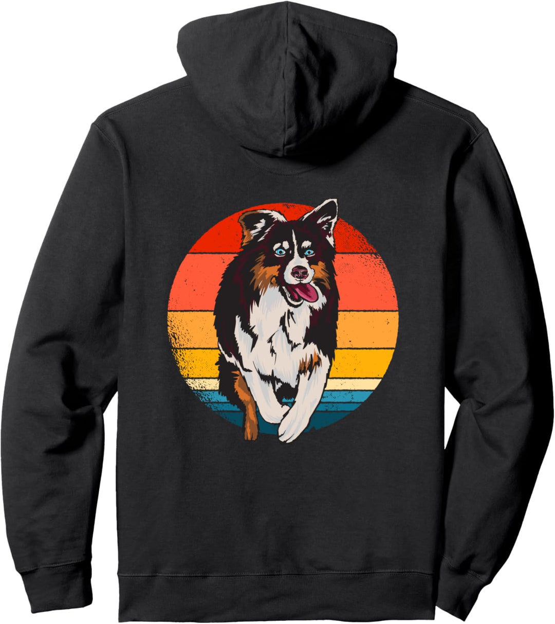 Australian Shepherd Design Aussie Hund Pullover Hoodie