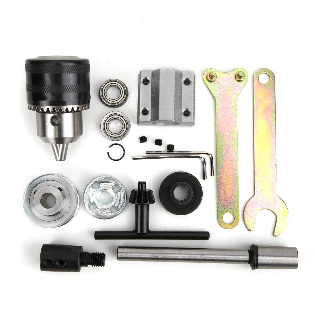 B16 Bohrfutter M10 Sl, Tischbohrmaschine Unpowered Spindle Assembly DIY Holzbearbeitung Schneidzubeh