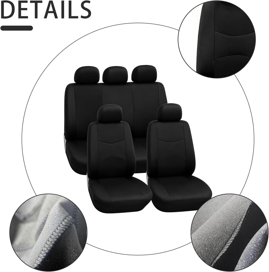 Universal Autositzbezüge Set, Autositzbezüge, Sitzbezüge Auto Für 5 Sitzer, Schonbezüge für Autositz