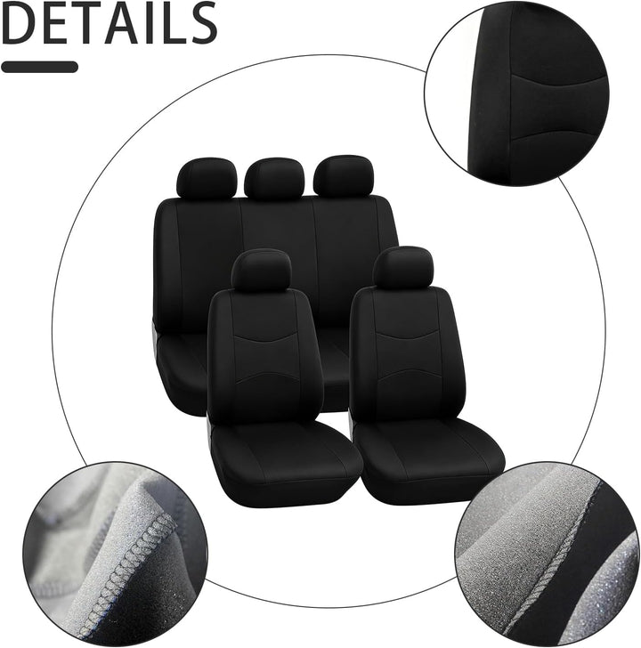 Universal Autositzbezüge Set, Autositzbezüge, Sitzbezüge Auto Für 5 Sitzer, Schonbezüge für Autositz