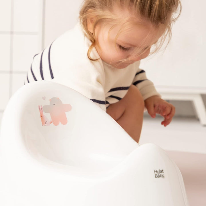 Hylat Baby 3in1 Töpfchen-Set für Kinder - Toilettensitz, Tritthocker & Töpfchen - Kindertoilette für