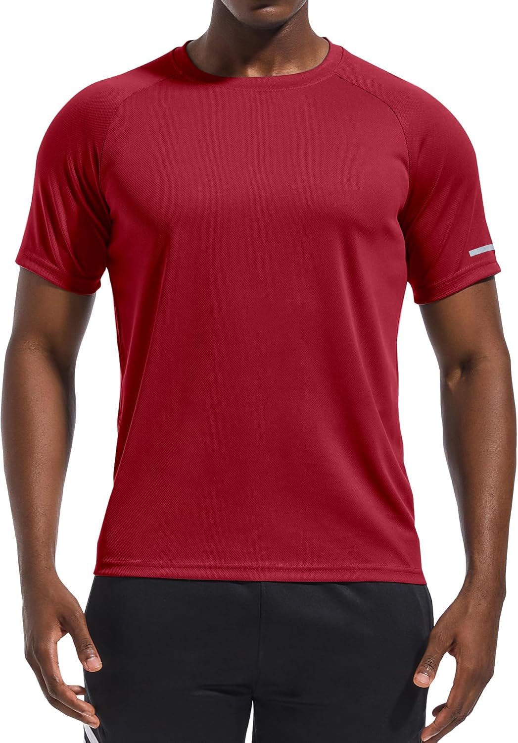 Holure 3 or 5er Pack Herren Sports Tshirts Atmungsaktiv Schnelltrocknend Kurzarm T-Shirts Funktionss