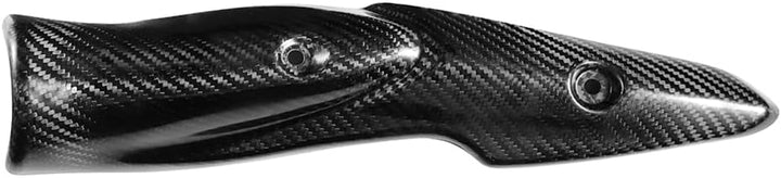 BOROCO Motorrad Auspuff Hitzeschild, Motorrad Auspuffanlage, Kohlefaserrohr Hitzeschild Schalldämpfe