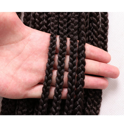 7Packs Box Braids Crochet Braids Hair Extensions Kanekalon Kunsthaar Crochet Hair Braids Haare Kunst