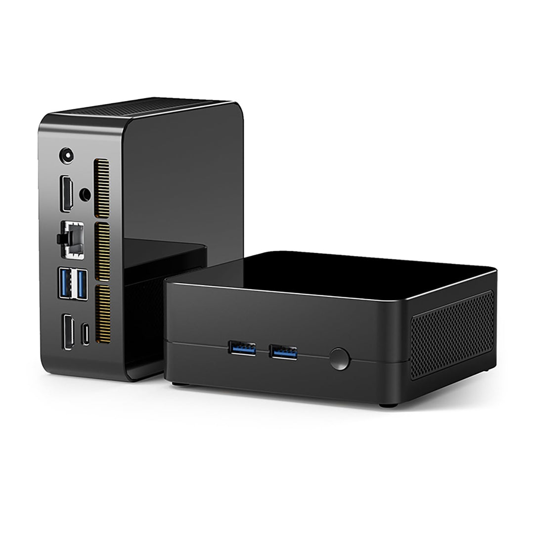 Mini PC Ryzen7 5800H (8C/16T, bis zu 4,4 GHz), 16GB DDR4-3200M RAM 512GB PCIe SSD Windows 11 Pro, Bü