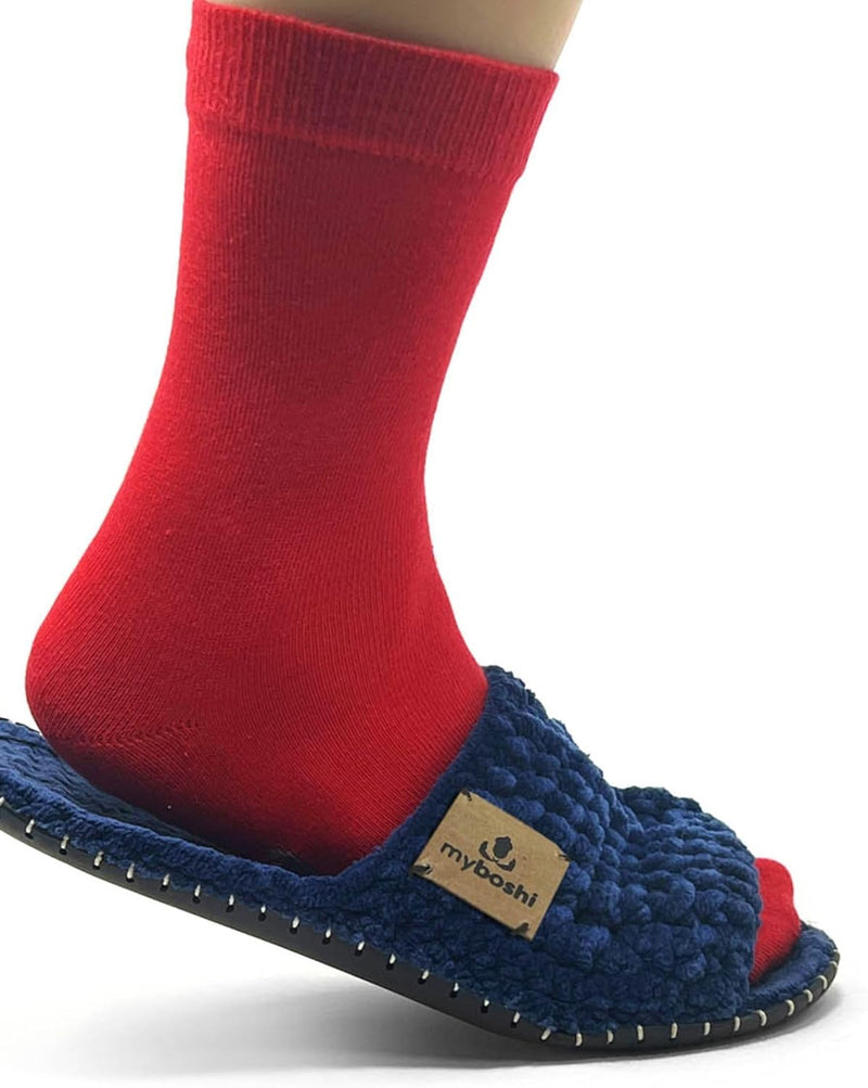 myboshi Häkelset Boshilette Osaki, für Anfänger, inkl. Botties Sohlen-Set, Samt Wolle, Häkelnadel, A