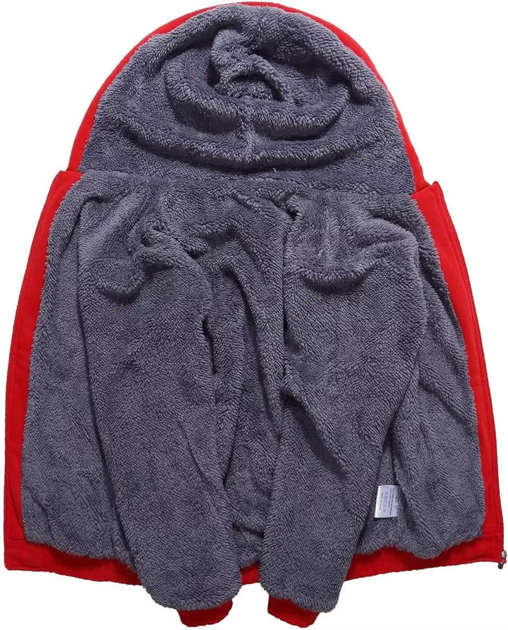 JACKETOWN Jungen Sweatjacke Gefüttert Kinder Hoodie Sweatshirt Kapuzenpullover Fleecejacke mit Kapuz