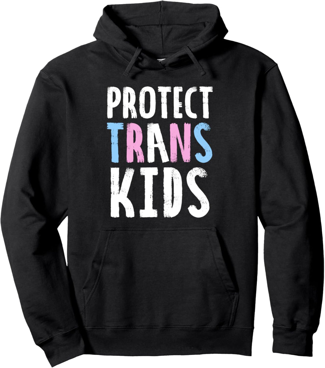 Protect Trans Kids - Transgender LGBT CSD Pullover Hoodie