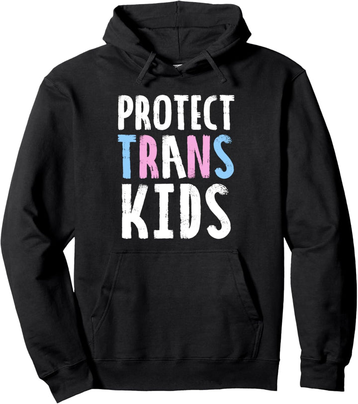 Protect Trans Kids - Transgender LGBT CSD Pullover Hoodie