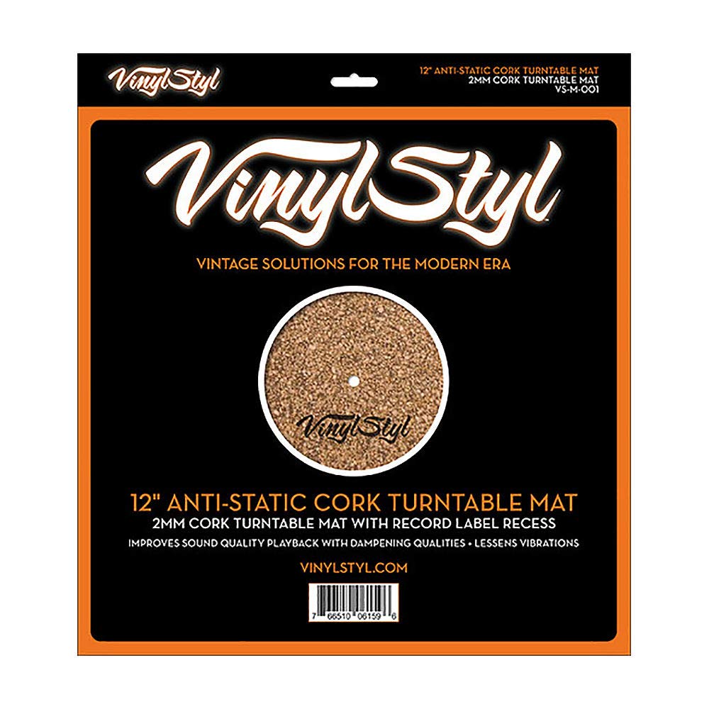 Vinyl Styl™ Antistatische Matte für Plattenspieler, 30,5 cm (12 Zoll)