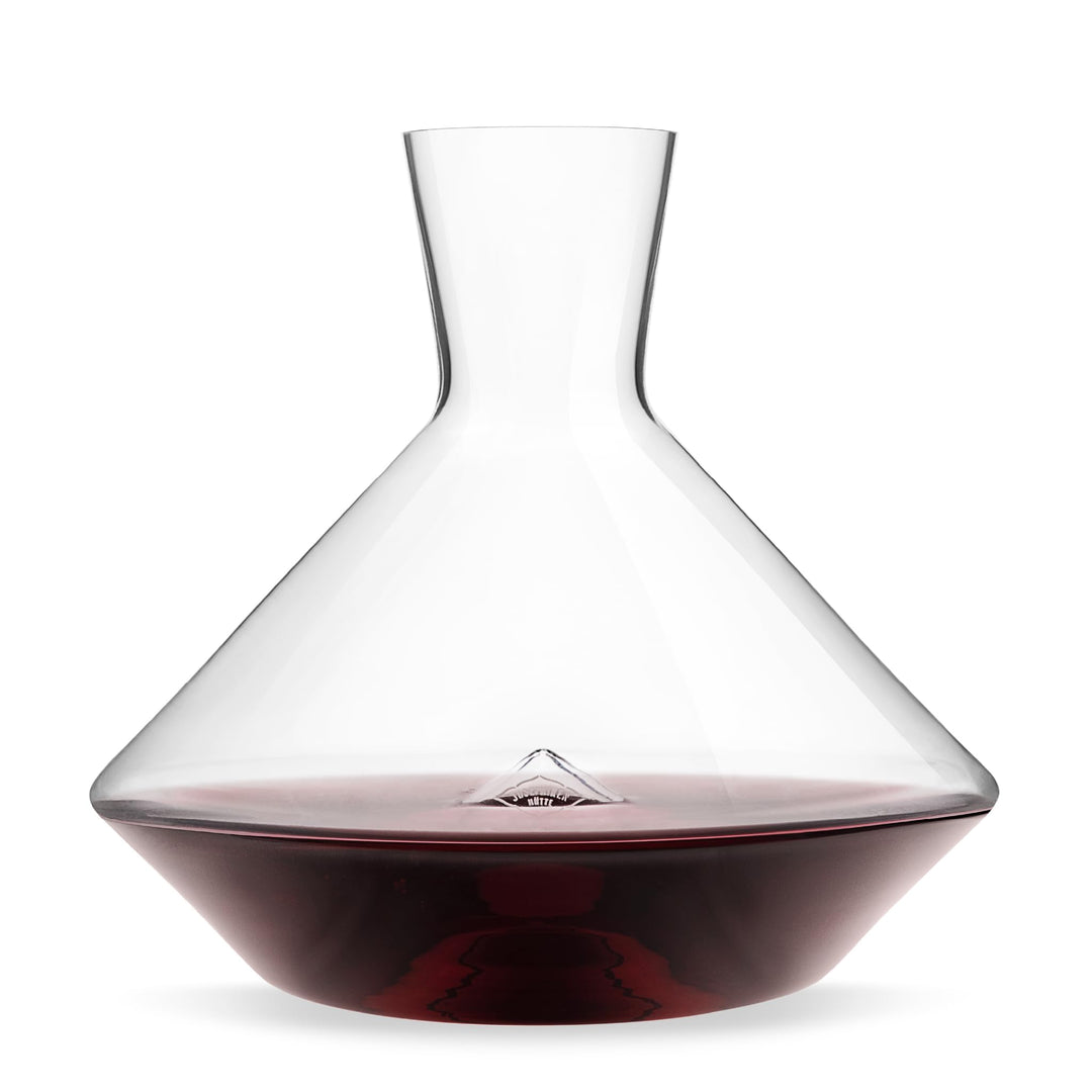 Josephinenhütte® JOSEPHINE N° 8 Decanter Magnum [FUNKTIONAL &amp; ELEGANT] - handgefertigt &amp; mundgeblase