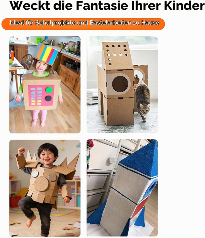 Elektrischer Kartonschneider für Kinder, Cardboard Cutter Kids,